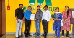 Happy to share that, Today MIMA Institute of Management signed MOU with AgMatrix Consultancy Pvt. Ltd.